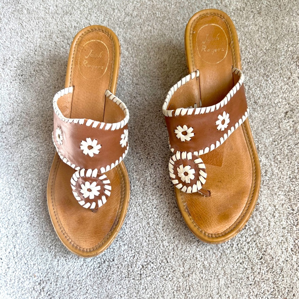 Jack Rogers wedge sandals
